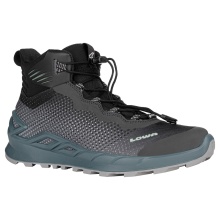 Lowa Wanderschuhe Merger Mid GTX (Multifunktion, Synthetik/Textil, wasserdicht) petrol/eisblau Damen